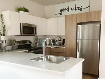 Kitchen at San Stefano Townhomes in Chandler AZ 2021